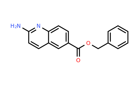 CAS 863492-35-7 | Benzyl 2-aminoquinoline-6-carboxylate