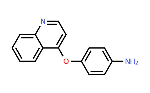 CAS 863503-93-9 | 4-(Quinolin-4-yloxy)aniline