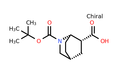 CAS 863583-32-8 | (1S,4R,6R)-2-[(tert-butoxy)carbonyl]-2-azabicyclo[2.2.2]octane-6-carboxylic acid