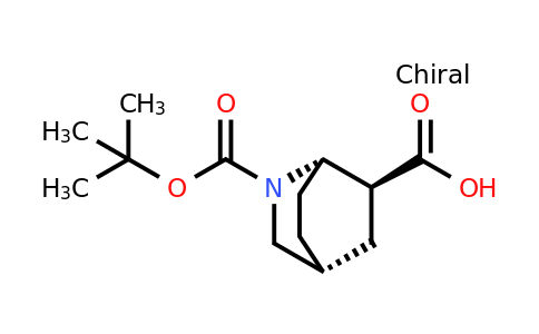 CAS 863583-34-0 | (1S,4R,6S)-2-[(tert-butoxy)carbonyl]-2-azabicyclo[2.2.2]octane-6-carboxylic acid