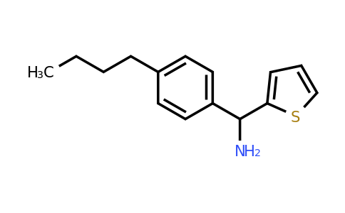 CAS 863668-03-5 | (4-butylphenyl)(thiophen-2-yl)methanamine