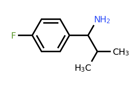 CAS 863668-04-6 | 1-(4-fluorophenyl)-2-methylpropan-1-amine