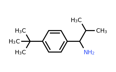 CAS 863668-05-7 | 1-(4-tert-butylphenyl)-2-methylpropan-1-amine