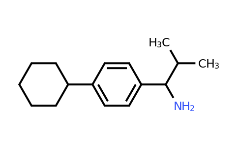 CAS 863668-06-8 | 1-(4-cyclohexylphenyl)-2-methylpropan-1-amine