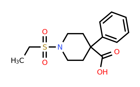 CAS 863669-55-0 | 1-(ethanesulfonyl)-4-phenylpiperidine-4-carboxylic acid
