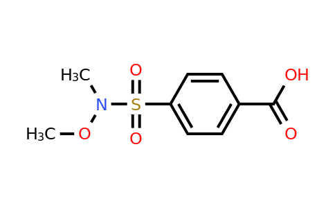CAS 863669-56-1 | 4-[methoxy(methyl)sulfamoyl]benzoic acid
