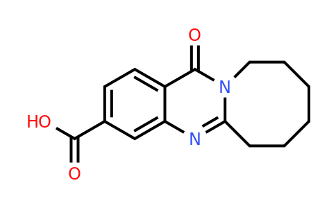 CAS 863669-62-9 | 13-oxo-6H,7H,8H,9H,10H,11H,13H-azocino[2,1-b]quinazoline-3-carboxylic acid