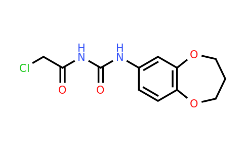 CAS 863669-63-0 | 3-(2-chloroacetyl)-1-(3,4-dihydro-2H-1,5-benzodioxepin-7-yl)urea