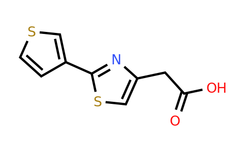 CAS 863669-69-6 | 2-[2-(thiophen-3-yl)-1,3-thiazol-4-yl]acetic acid