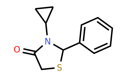 CAS 863763-64-8 | 3-cyclopropyl-2-phenyl-1,3-thiazolidin-4-one