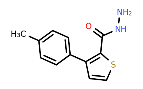 CAS 863763-92-2 | 3-(4-methylphenyl)thiophene-2-carbohydrazide