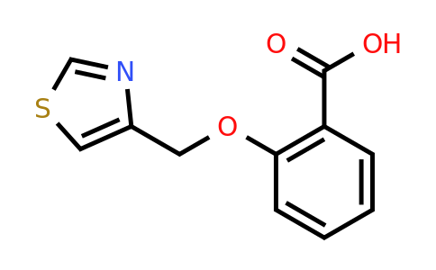 CAS 863763-93-3 | 2-[(1,3-thiazol-4-yl)methoxy]benzoic acid