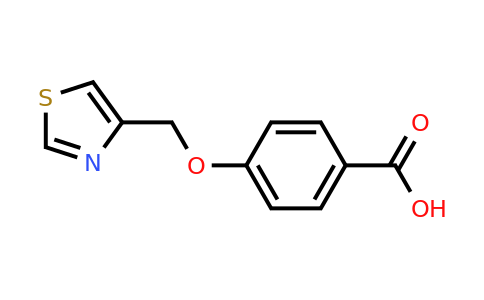 CAS 863763-94-4 | 4-[(1,3-thiazol-4-yl)methoxy]benzoic acid