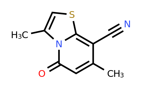 CAS 863763-95-5 | 3,7-dimethyl-5-oxo-5H-[1,3]thiazolo[3,2-a]pyridine-8-carbonitrile