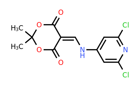 CAS 863785-65-3 | 5-{[(2,6-dichloropyridin-4-yl)amino]methylidene}-2,2-dimethyl-1,3-dioxane-4,6-dione
