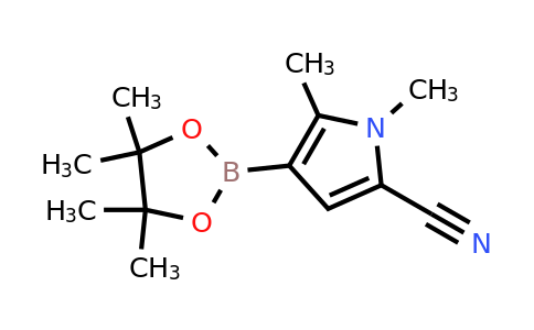CAS 863868-51-3 | 1,5-Dimethyl-4-(4,4,5,5-tetramethyl-1,3,2-dioxaborolan-2-yl)-1H-pyrrole-2-carbonitrile