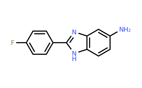 CAS 863869-96-9 | 2-(4-Fluorophenyl)-1H-1,3-benzodiazol-5-amine