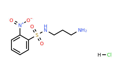 CAS 863983-46-4 | N-(3-Aminopropyl)-2-nitrobenzenesulfonamide hydrochloride