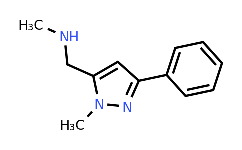 CAS 864068-98-4 | N-Methyl-1-(1-methyl-3-phenyl-1H-pyrazol-5-yl)methanamine