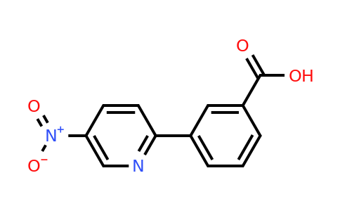 CAS 864075-95-6 | 3-(5-Nitropyridin-2-yl)benzoic acid