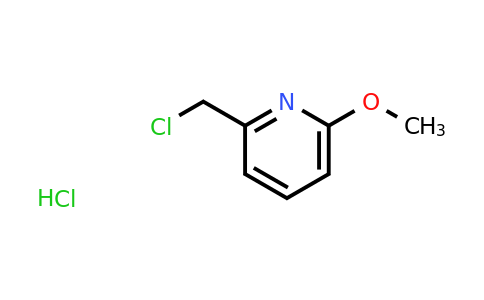 CAS 864264-99-3 | 2-(chloromethyl)-6-methoxy-pyridine hydrochloride