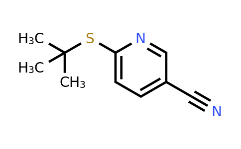 CAS 864266-67-1 | 6-(tert-butylsulfanyl)pyridine-3-carbonitrile