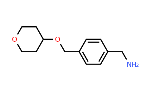 CAS 864266-78-4 | {4-[(oxan-4-yloxy)methyl]phenyl}methanamine