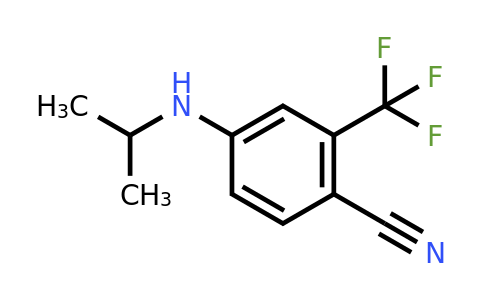 CAS 864286-45-3 | 4-(Isopropylamino)-2-(trifluoromethyl)benzonitrile