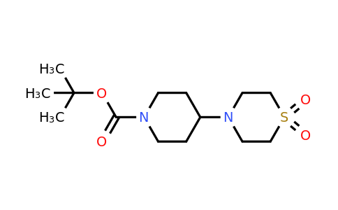 CAS 864293-77-6 | tert-butyl 4-(1,1-dioxo-1lambda6-thiomorpholin-4-yl)piperidine-1-carboxylate