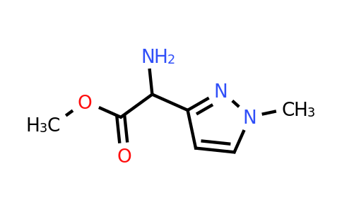 CAS 864297-19-8 | methyl 2-amino-2-(1-methylpyrazol-3-yl)acetate