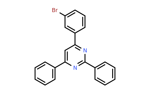 CAS 864377-28-6 | 4-(3-Bromophenyl)-2,6-diphenylpyrimidine