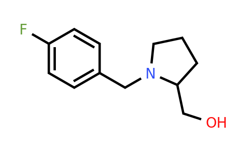 CAS 864415-55-4 | {1-[(4-fluorophenyl)methyl]pyrrolidin-2-yl}methanol