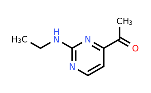 CAS 864464-02-8 | 1-(2-(Ethylamino)pyrimidin-4-yl)ethanone