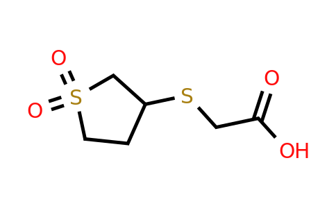 CAS 86453-15-8 | 2-[(1,1-dioxo-1lambda6-thiolan-3-yl)sulfanyl]acetic acid