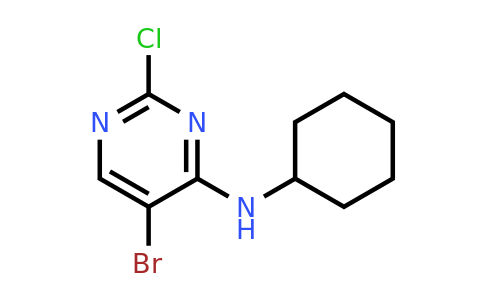 CAS 864655-05-0 | 5-Bromo-2-chloro-N-cyclohexylpyrimidin-4-amine