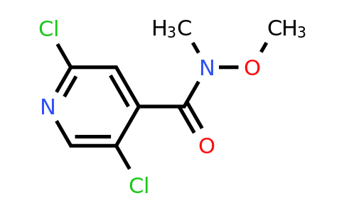 CAS 864674-17-9 | 2,5-Dichloro-N-methoxy-N-methylisonicotinamide