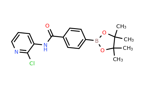 CAS 864759-40-0 | N-(2-Chloropyridin-3-yl)-4-(4,4,5,5-tetramethyl-1,3,2-dioxaborolan-2-yl)benzamide