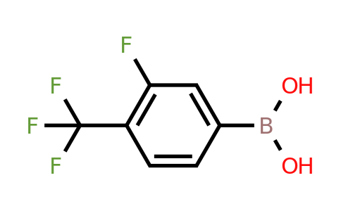 CAS 864759-68-2 | 3-Fluoro-4-trifluoromethyl-phenylboronic acid