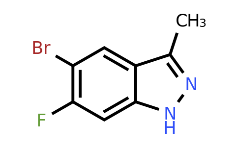 CAS 864773-66-0 | 5-Bromo-6-fluoro-3-methyl-1H-indazole