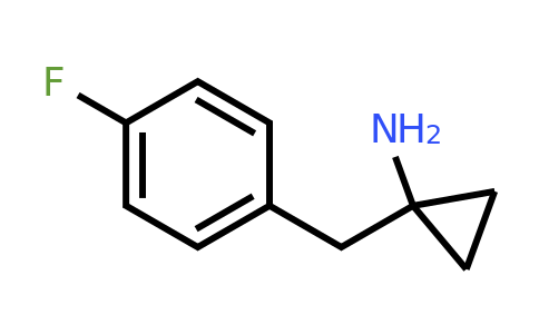 CAS 864961-01-3 | 1-(4-Fluorobenzyl)cyclopropanamine