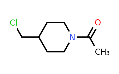 1-(4-(Chloromethyl)piperidin-1-yl)ethanone