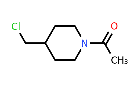 CAS 865074-93-7 | 1-(4-(Chloromethyl)piperidin-1-yl)ethanone