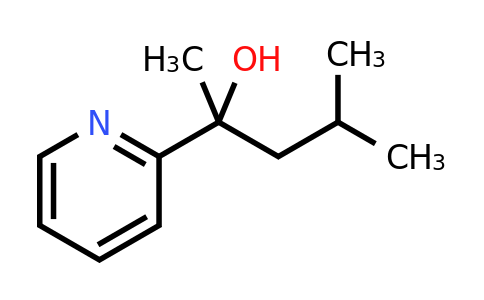 CAS 865075-15-6 | 4-Methyl-2-(pyridin-2-yl)pentan-2-ol