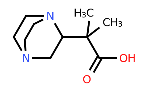 CAS 865157-17-1 | 2-{1,4-diazabicyclo[2.2.2]octan-2-yl}-2-methylpropanoic acid