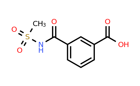 CAS 865295-29-0 | 3-(methanesulfonylcarbamoyl)benzoic acid