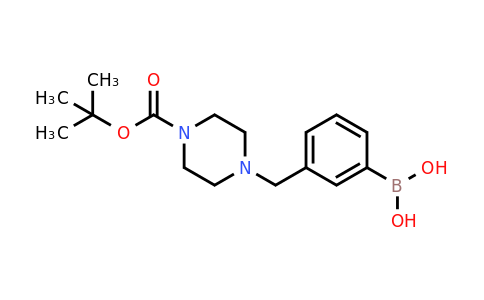 CAS 865314-28-9 | (3-((4-(tert-Butoxycarbonyl)piperazin-1-yl)methyl)phenyl)boronic acid