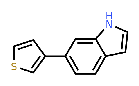 CAS 865376-76-7 | 6-Thiophen-3-yl-1H-indole
