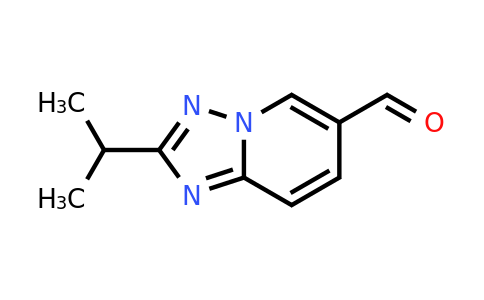 2-Isopropyl-[1,2,4]triazolo[1,5-A]pyridine-6-carbaldehyde