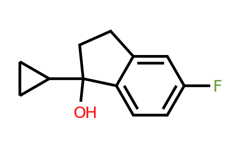 CAS 865719-14-8 | 1-Cyclopropyl-5-fluoro-2,3-dihydro-1H-inden-1-ol