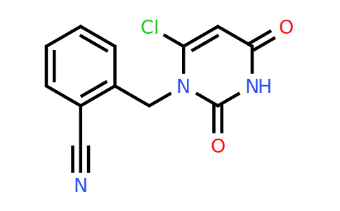CAS 865758-95-8 | 2-((6-Chloro-2,4-dioxo-3,4-dihydropyrimidin-1(2H)-YL)methyl)benzonitrile